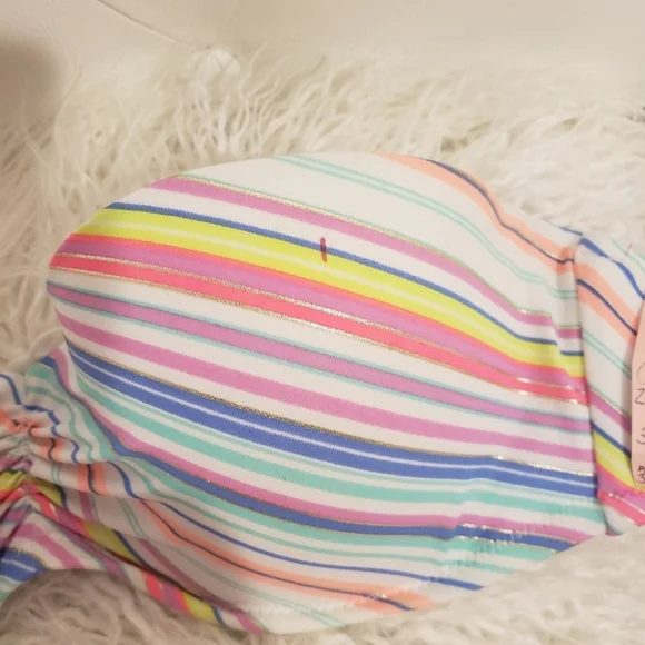 Pink Victoria's Secret 36b rainbow push up padded - Picture 4 of 6